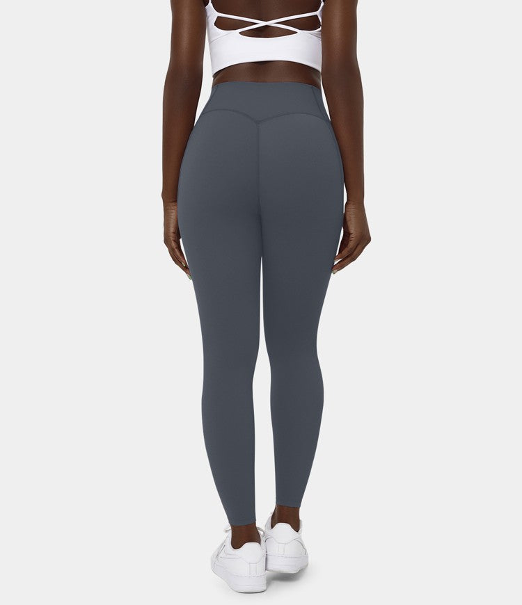 Berlin UltraSculpt™ - Höfittade leggings med magkontroll och sidofickor för träning