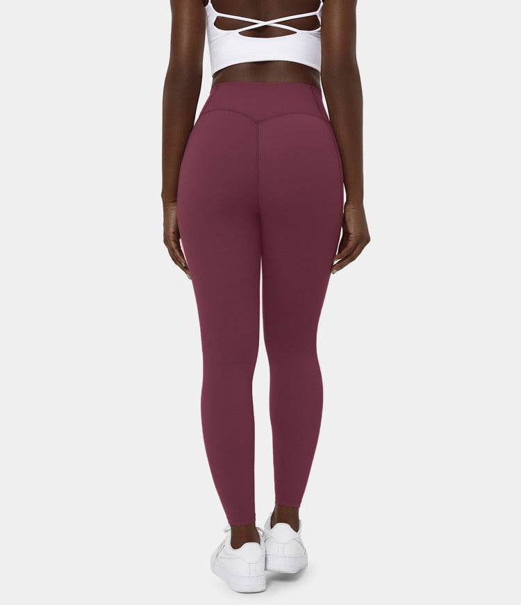 Berlin UltraSculpt™ - Höfittade leggings med magkontroll och sidofickor för träning