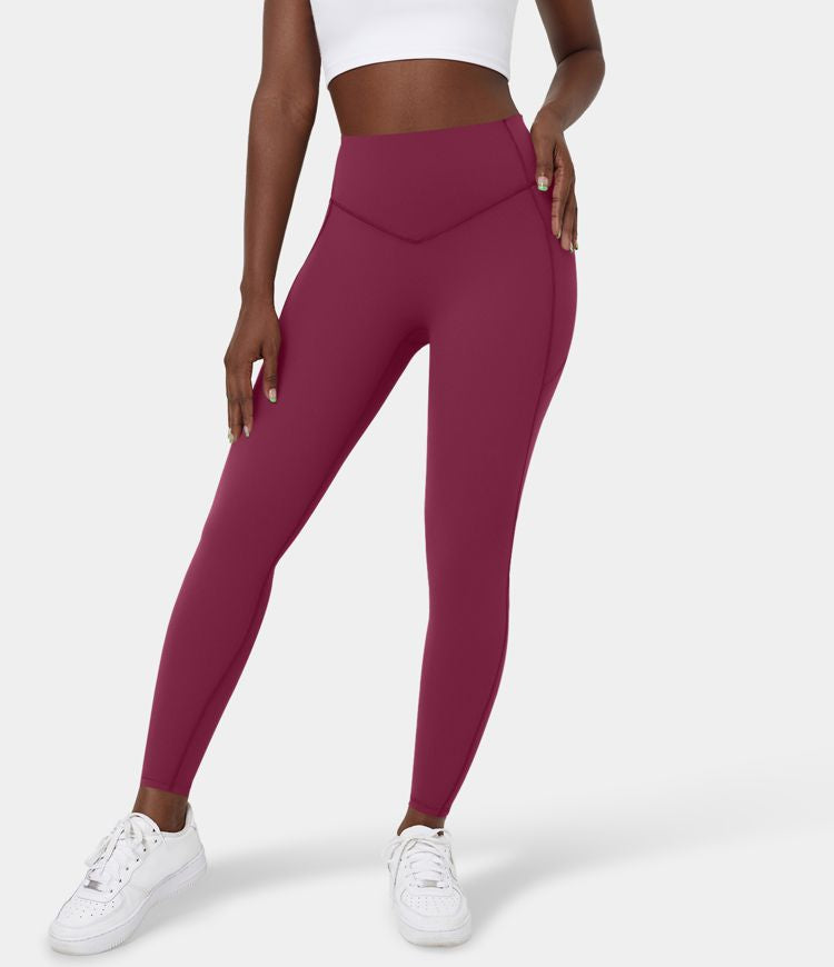Berlin UltraSculpt™ - Höfittade leggings med magkontroll och sidofickor för träning