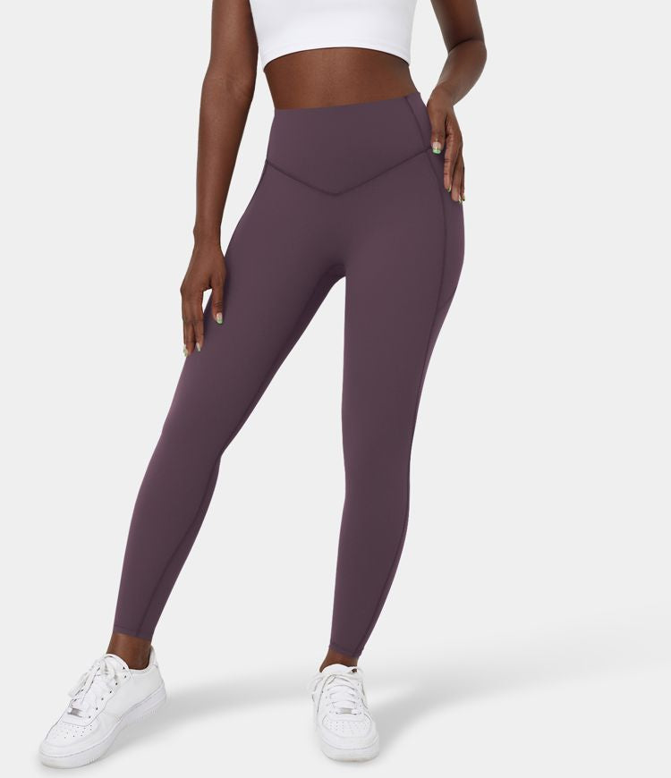 Berlin UltraSculpt™ - Höfittade leggings med magkontroll och sidofickor för träning