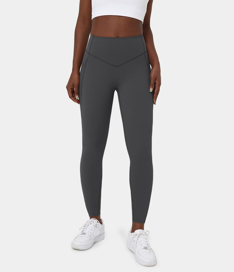 Berlin UltraSculpt™ - Höfittade leggings med magkontroll och sidofickor för träning