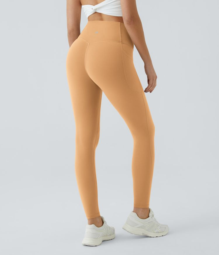 Berlin UltraSculpt™ - Höfittade leggings med magkontroll och sidofickor för träning