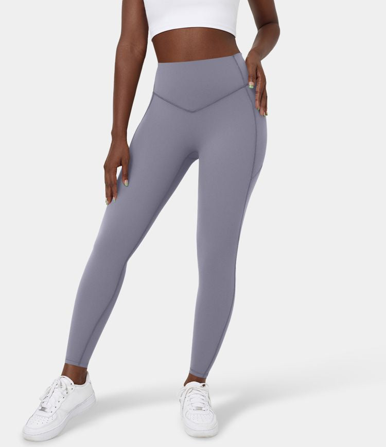 Berlin UltraSculpt™ - Höfittade leggings med magkontroll och sidofickor för träning