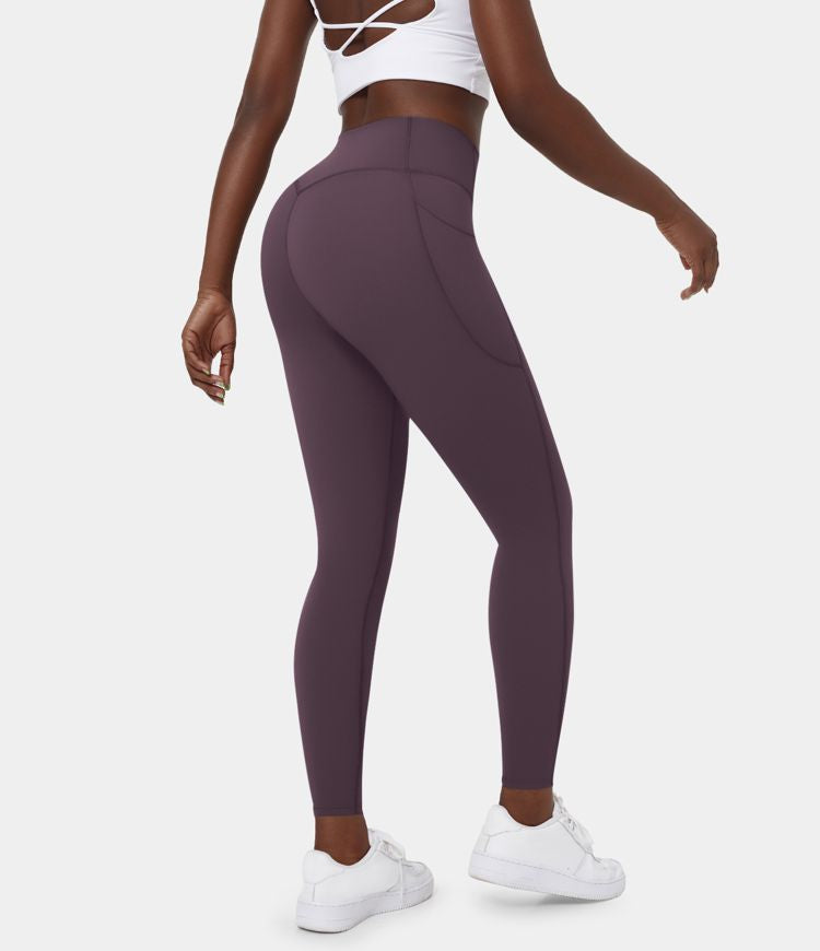 Berlin UltraSculpt™ - Höfittade leggings med magkontroll och sidofickor för träning