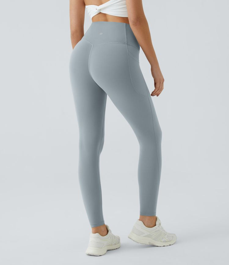 Berlin UltraSculpt™ - Höfittade leggings med magkontroll och sidofickor för träning
