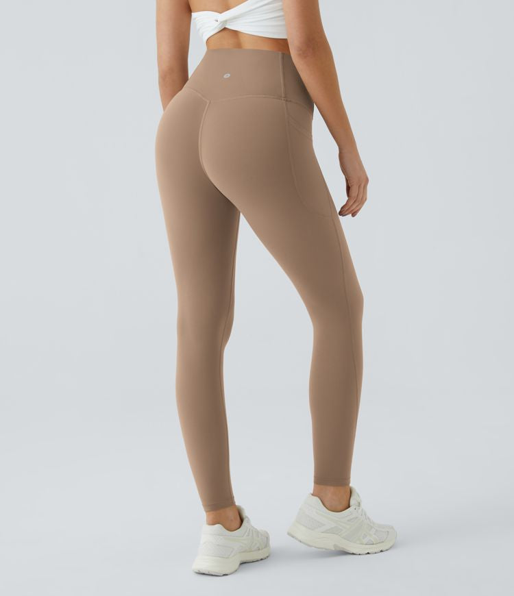Berlin UltraSculpt™ - Höfittade leggings med magkontroll och sidofickor för träning