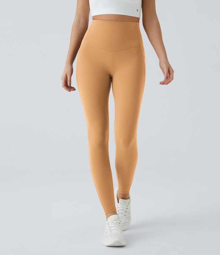 Berlin UltraSculpt™ - Höfittade leggings med magkontroll och sidofickor för träning