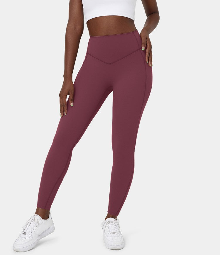 Berlin UltraSculpt™ - Höfittade leggings med magkontroll och sidofickor för träning