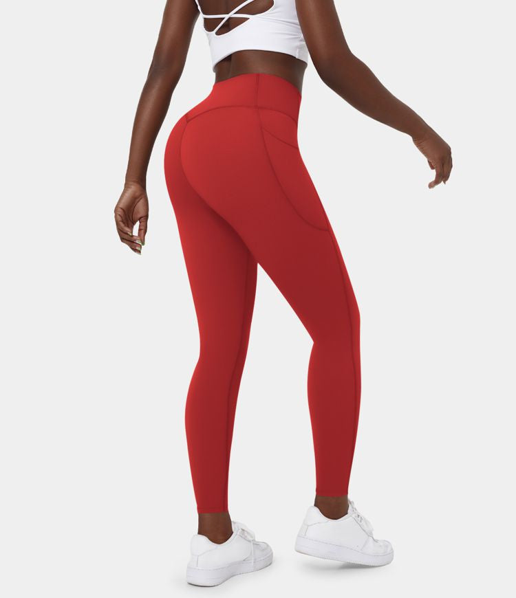 Berlin UltraSculpt™ - Höfittade leggings med magkontroll och sidofickor för träning