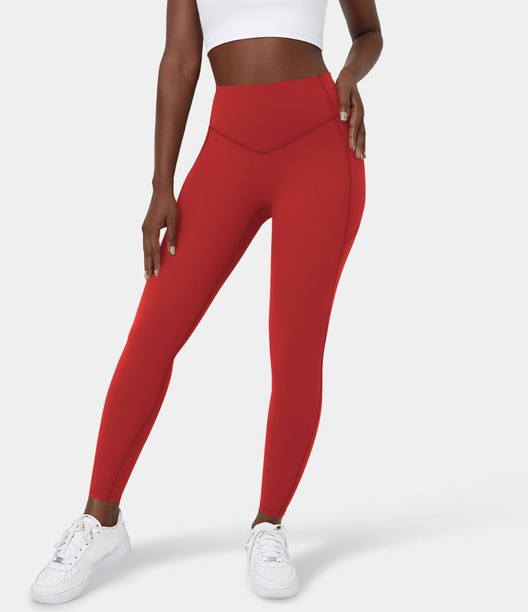 Berlin UltraSculpt™ - Höfittade leggings med magkontroll och sidofickor för träning