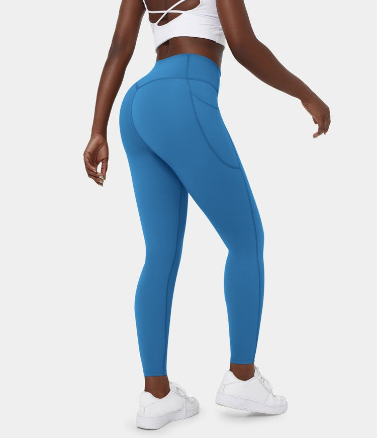Berlin UltraSculpt™ - Höfittade leggings med magkontroll och sidofickor för träning