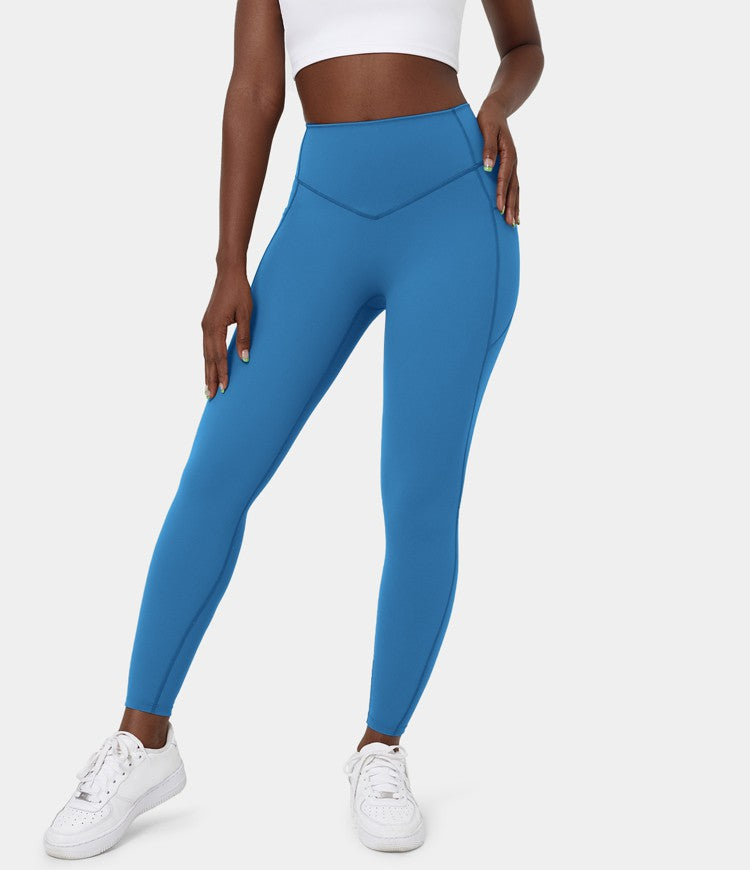 Berlin UltraSculpt™ - Höfittade leggings med magkontroll och sidofickor för träning