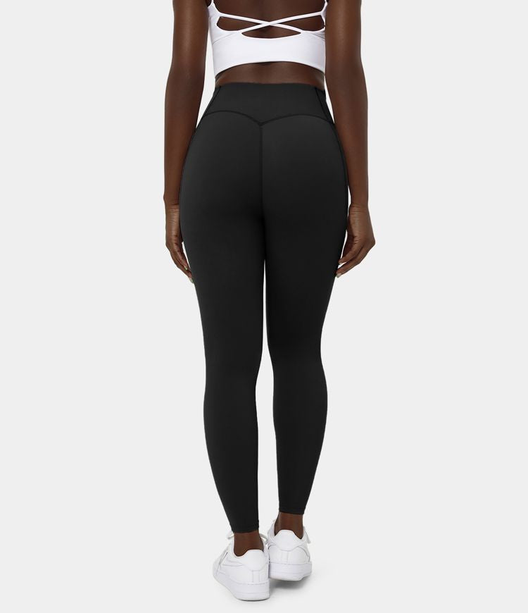 Berlin UltraSculpt™ - Höfittade leggings med magkontroll och sidofickor för träning