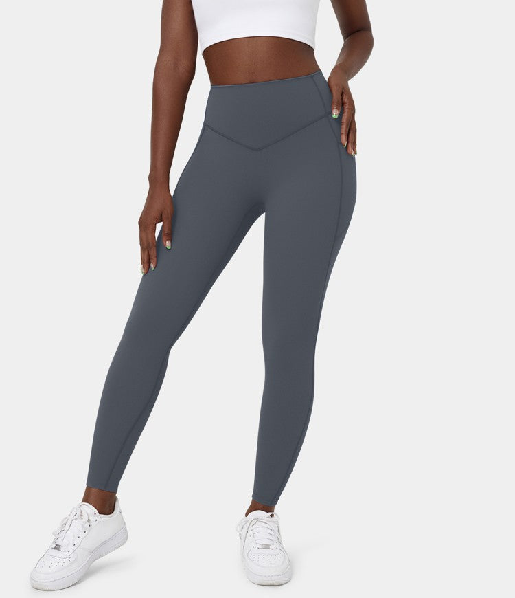 Berlin UltraSculpt™ - Höfittade leggings med magkontroll och sidofickor för träning