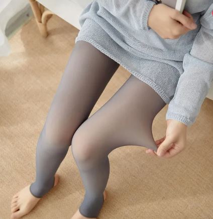 Damen Leggings Varma Genomskinliga SuperTöjbara Strumpbyxor