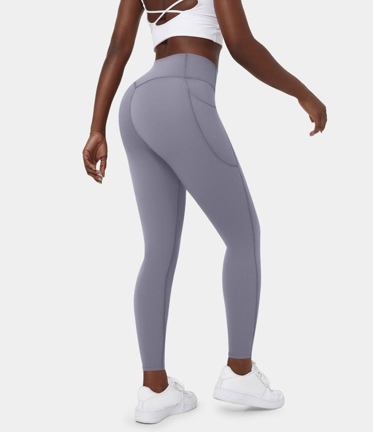Berlin UltraSculpt™ - Höfittade leggings med magkontroll och sidofickor för träning