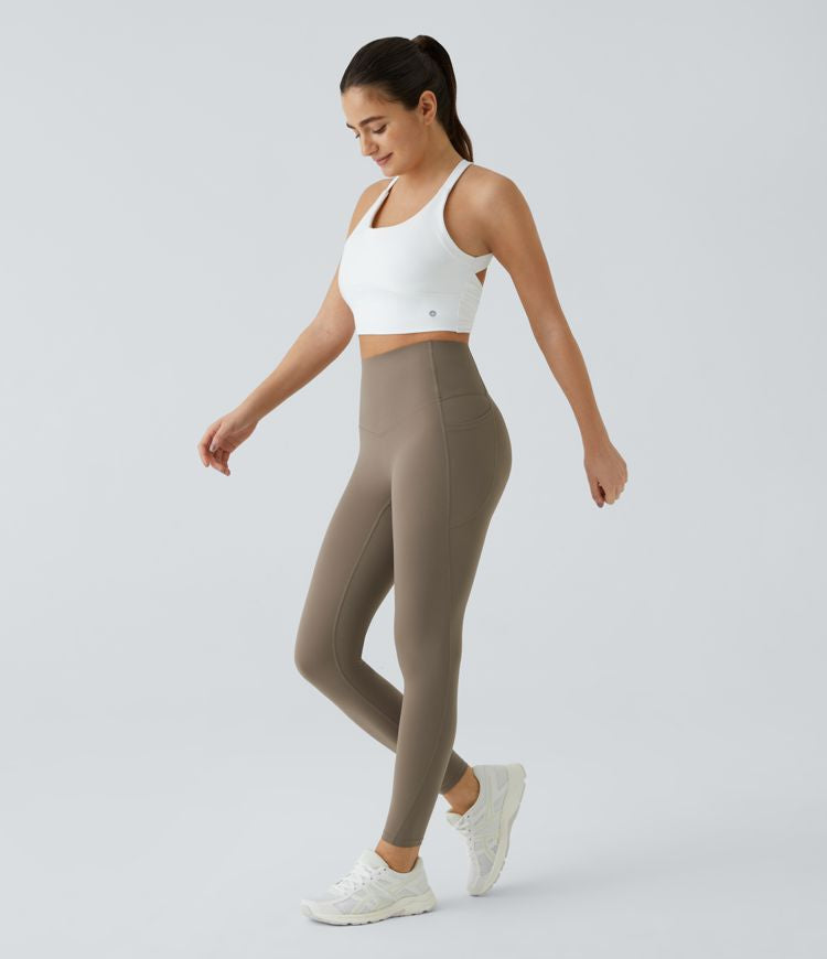 Berlin UltraSculpt™ - Höfittade leggings med magkontroll och sidofickor för träning