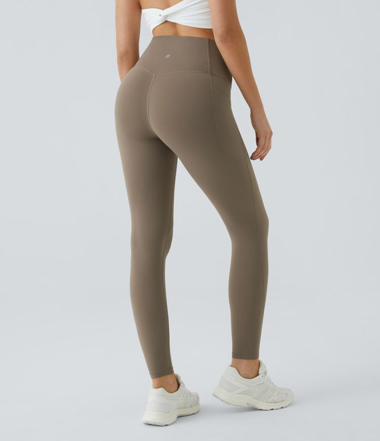 Berlin UltraSculpt™ - Höfittade leggings med magkontroll och sidofickor för träning